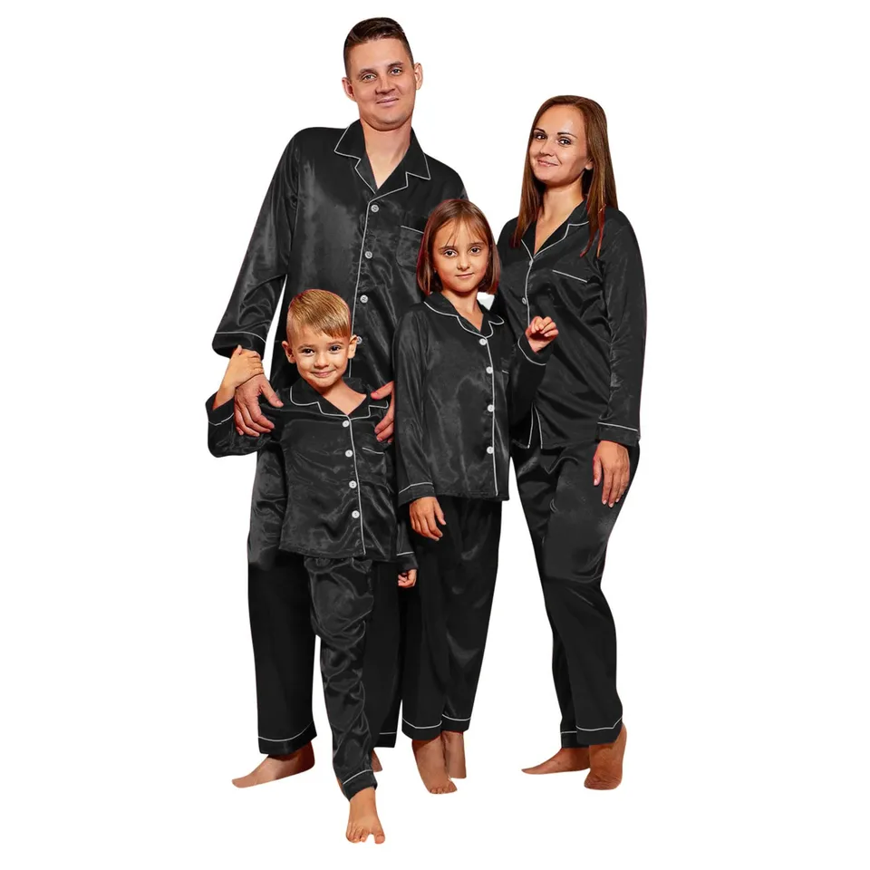 Zápas pre mužov Solid Family pyžamy Vianoce so psami vianočné pyžamy pre rodinné pyžamy pre rodinu 6 plus veľkosti