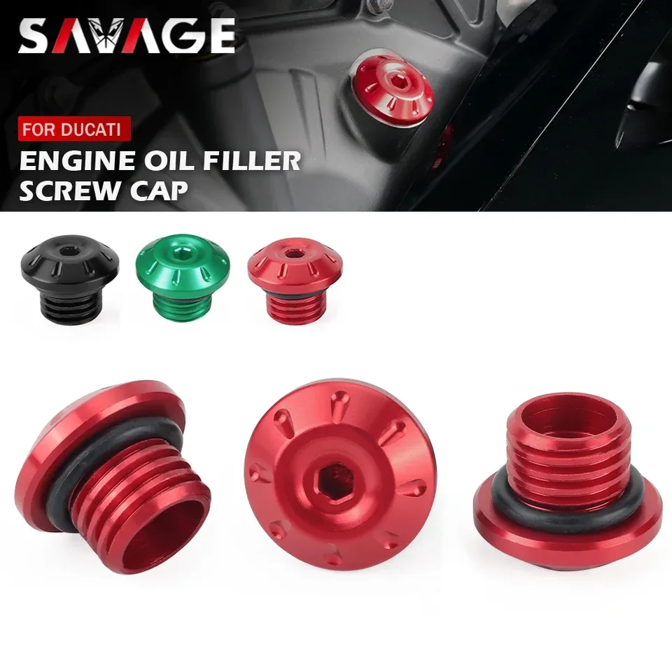 Zápaska skrutkového uzáveru motorového oleja pre ducati Streetfighter 848 1100 Panigale V4 Multistrada 950/1200/DVT Diavel Scrambler 800/803