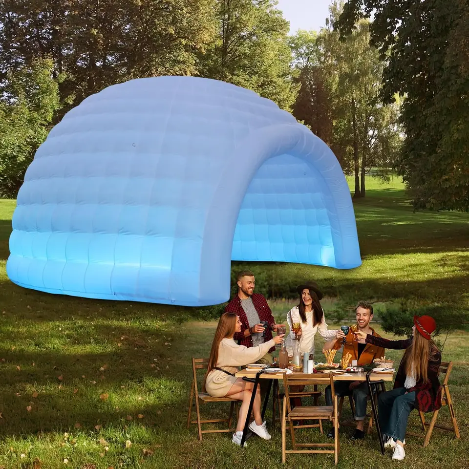 Zásoba Oxford nafukovací stan Air Night Club Shell Stan Igloo Dome Stan s nafukujúcim stanovým domom na výstavu večierkov