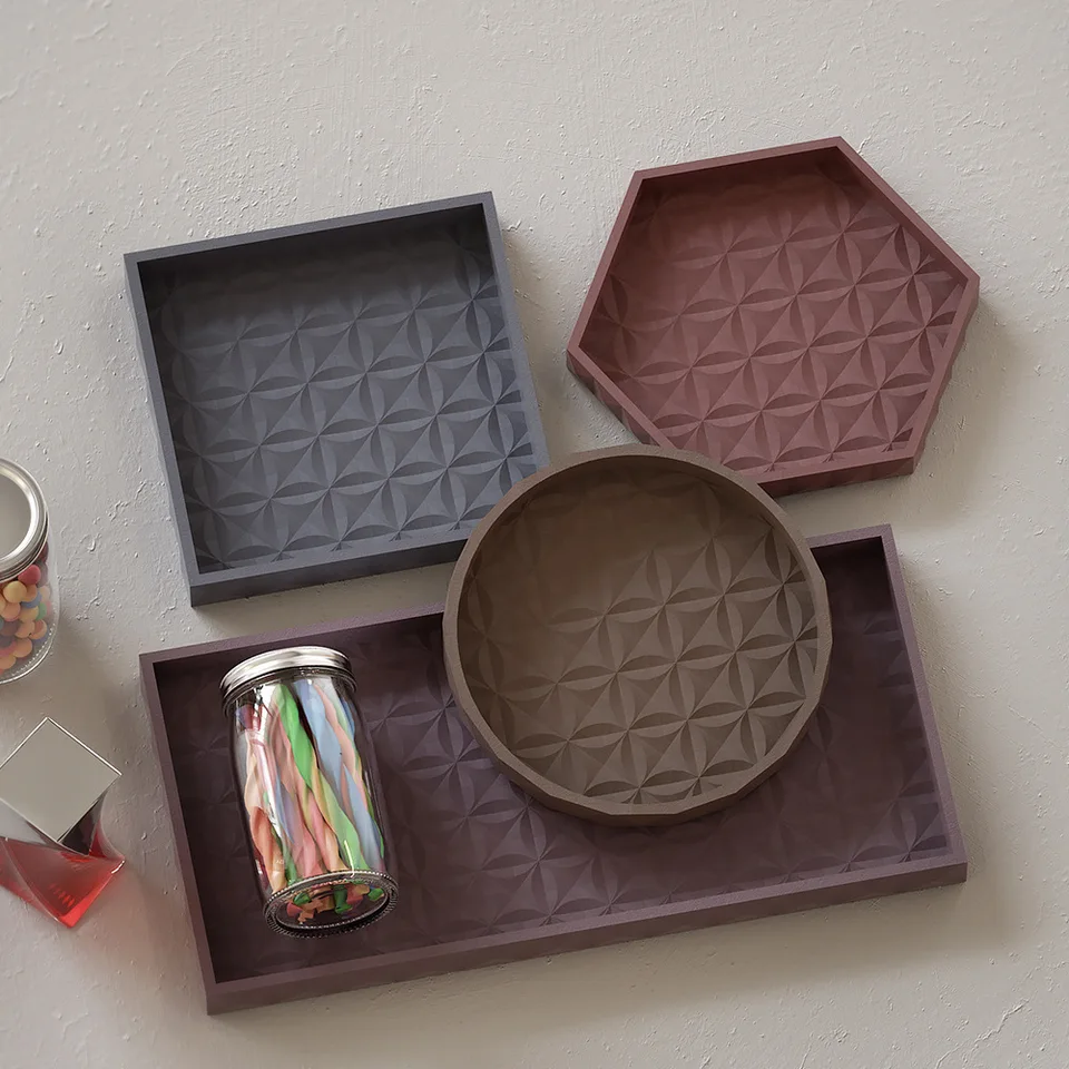 Zásobné betónové formy skladovacie zásobníky Epoxidová živicia pleseň DIY COASTER Tvorba Nástroje Štvorcový okrúhly šálka podložky