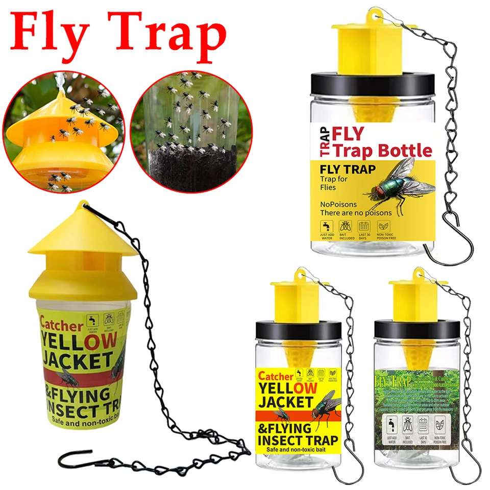 Závesné pasce na jednorazové chytačky na jedno použitie múch Mosquito Killer Flycatcher hmyz hmyz chyby zabijak