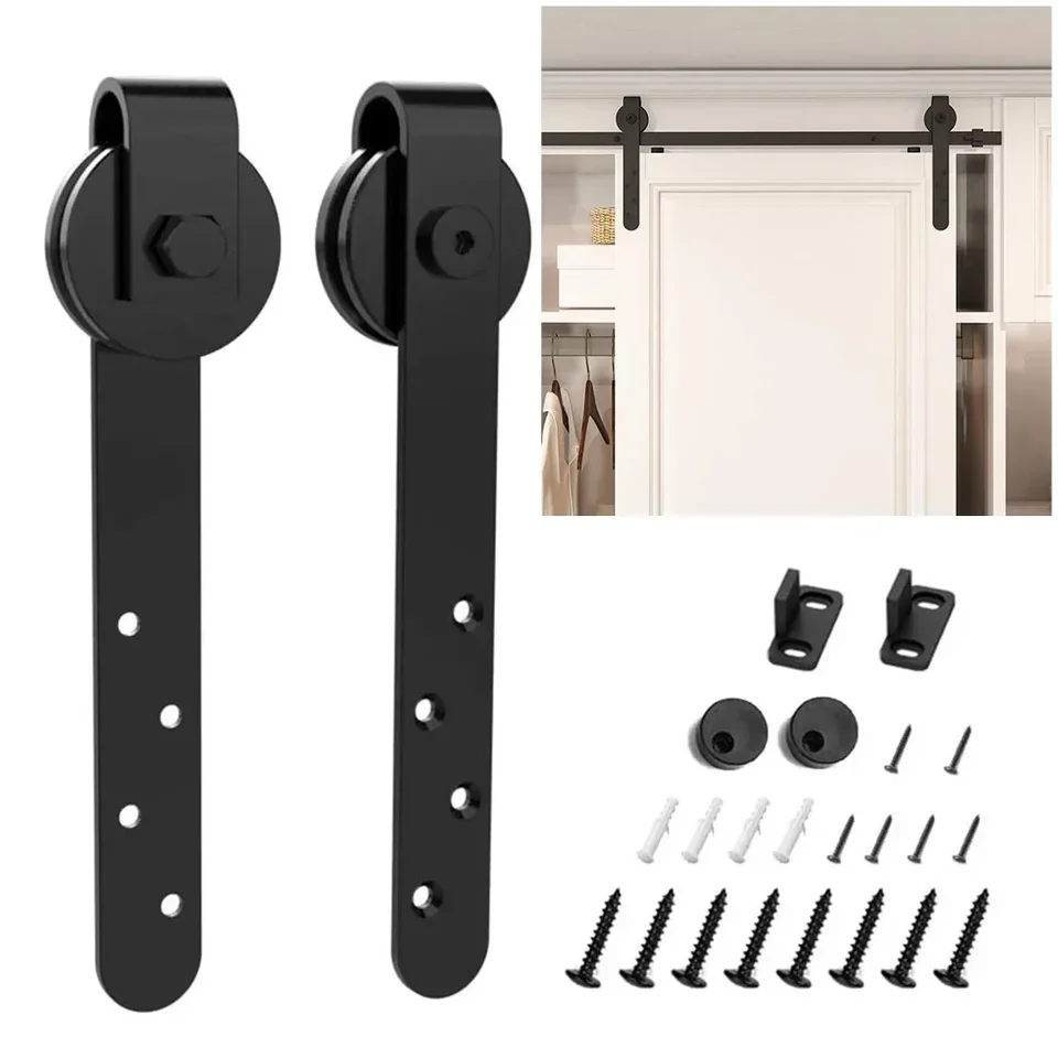 ~ 1set skrinky posuvná stodolová hardvérová súprava Super 1Mini Stodol System System Slip Sit 1top Mount Hanger
