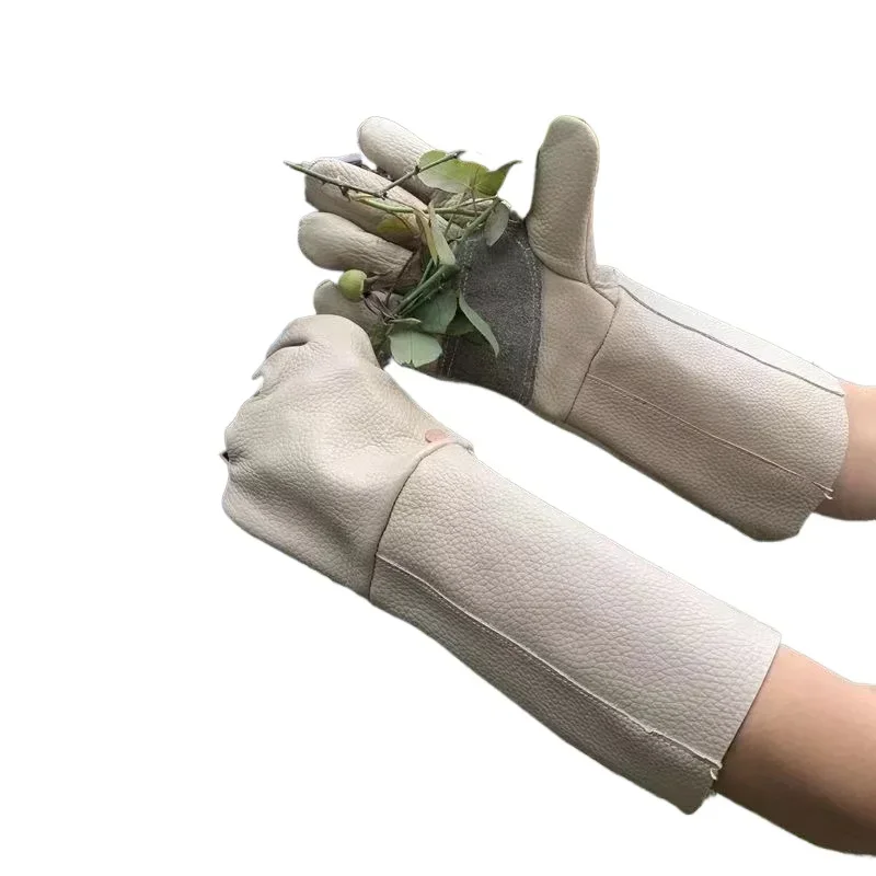 ~ Rukavice odolné voči hrotom, záhradnícke prerezávanie a odlupovanie, korenie Rose Cactus-odolný a odolný