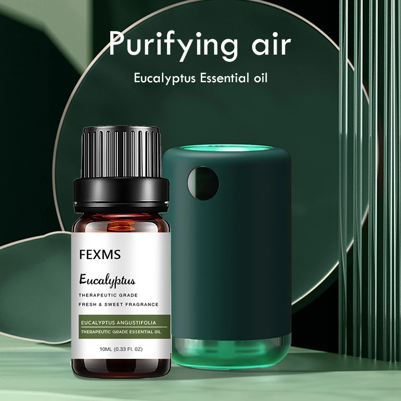 Éterický olej z eukalyptu (100% čistý a prírodný - nezriedený) terapeutický stupeň - ideálny pre aromaterapiu 10 ml