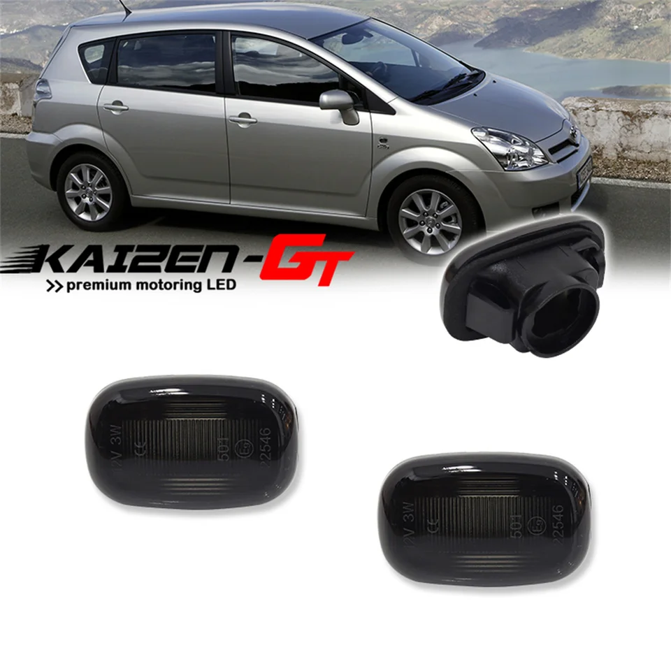 Údajné šošovky Fender Fender Side Marker Light Cover Covery pre Toyota supra Mkiv Celica MR2 Corolla Rav4 Prius I Carina E Starlet