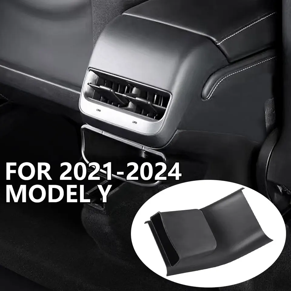 Úložný priestor pre zadné vzduchové výstupy pre Tesla Model 3 Highland Storage Storage Anti -Kick Decoration
