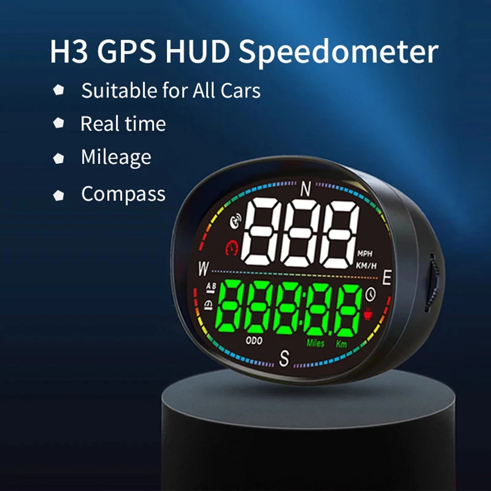 Úplne nová hlava nahor Displej vozidla Oluper meter 80*54*31 mm digitálny rýchlomer pre motocykel pre motocykel