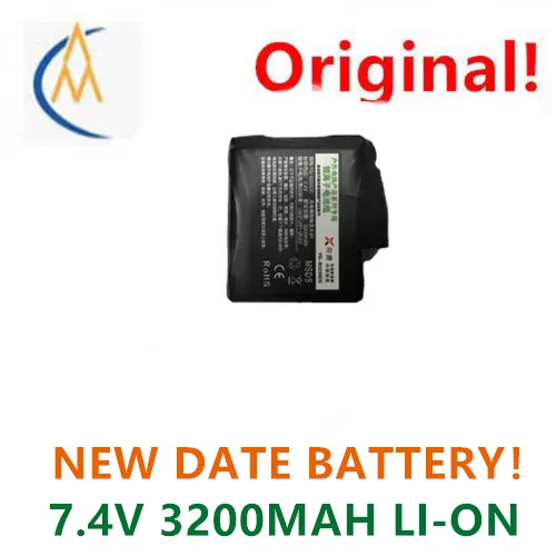 Úplne nové originálne 3200 mAh 7,4 V vykurovacie rukavice, lítium-iónovú nabíjateľnú batériu, DC zástrčku s ochrannou doskou, odolné