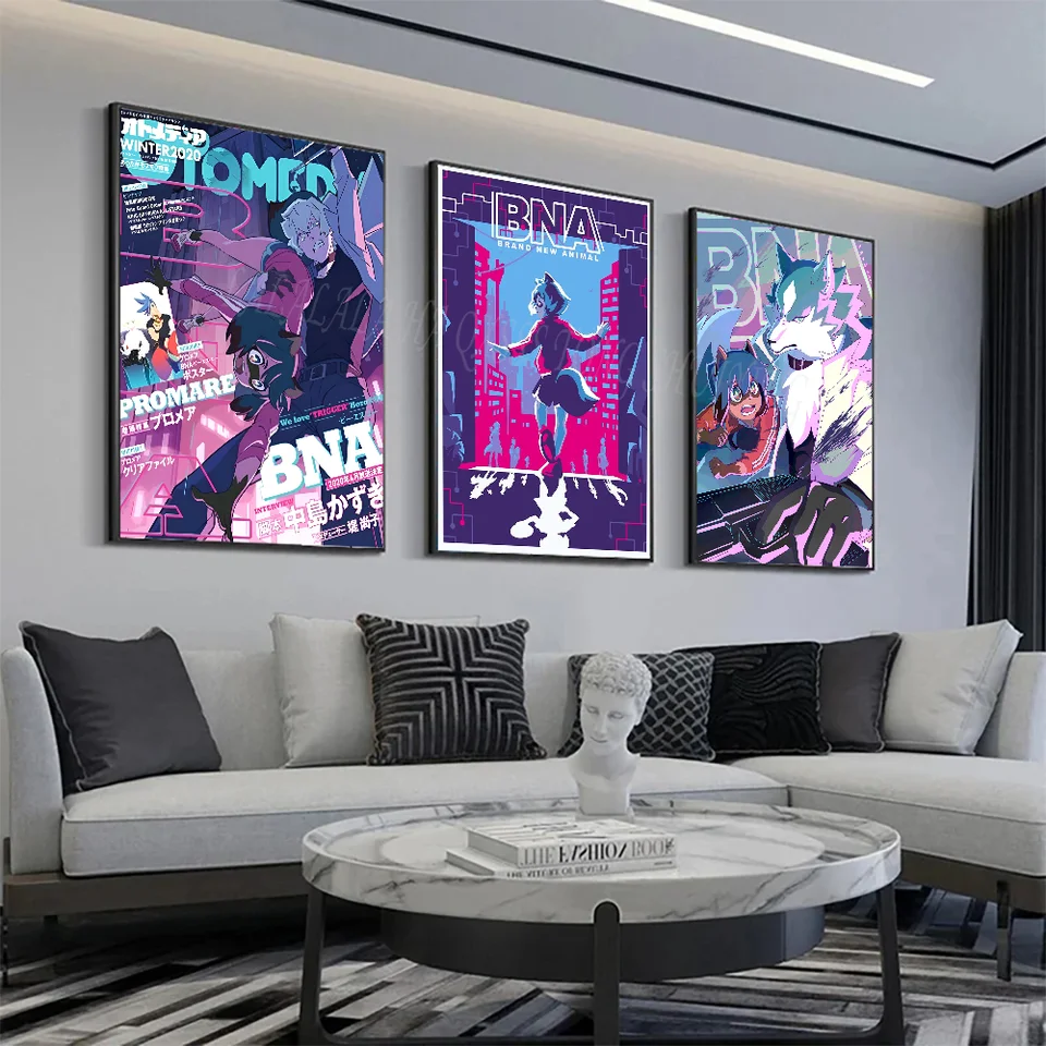 Úplne nové zviera BNA Plagát nástenné umenie Domáca výzdoba izba dekor digitálna maľba obývacia izba reštaurácia kuchyňa Art