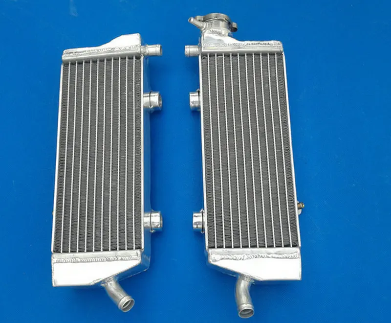 Úplne nový hliníkový radiátor L&R pre KTM 250/350/450 SXF/SX-F/XC-F/XCF 2011 2012 2013 2014 250SXF 350SXF 450SXF 11 12 13 14