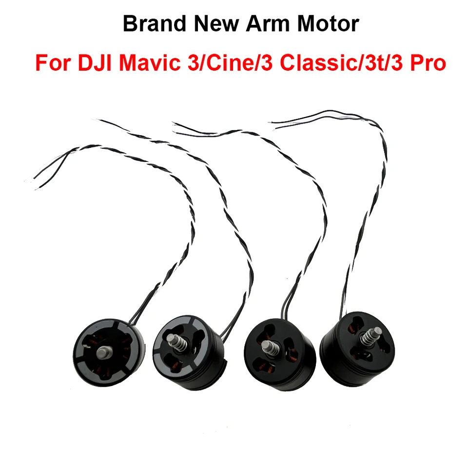 Úplne nový motor ARM pre DJi Mavic 3/3 Classic/3T/3 Pro Pravé predné zadné predné rameno s motorom s výmenou káblového dronu