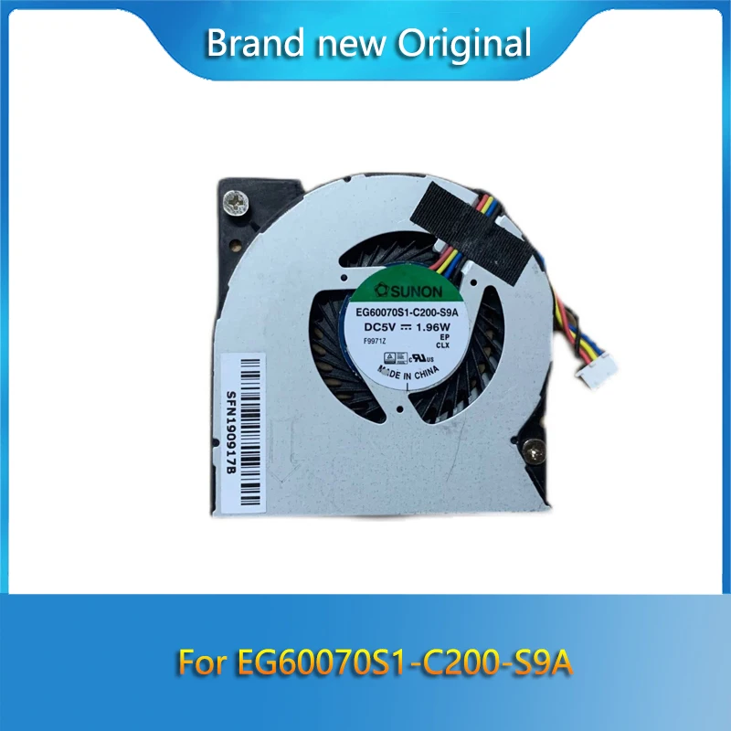 Úplne nový originálny notebook CPU GPU Cooling Radiator Fan pre Sunon EG60070S1-C200-S9A 5V 6008