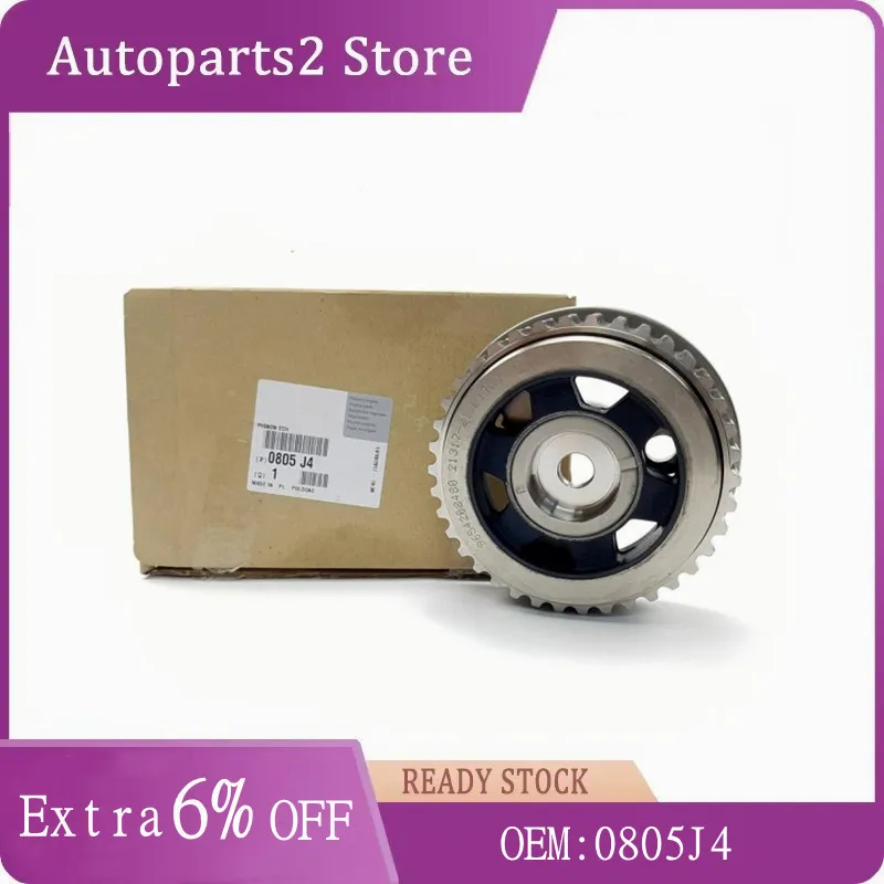 Úplne nový originálny výfukový časový prevodový stupeň CAMSHAFT BELT Kladka 0805J4 pre Peugeot 307 307CC 206 407 Citroen C4 C5 2,0 16V