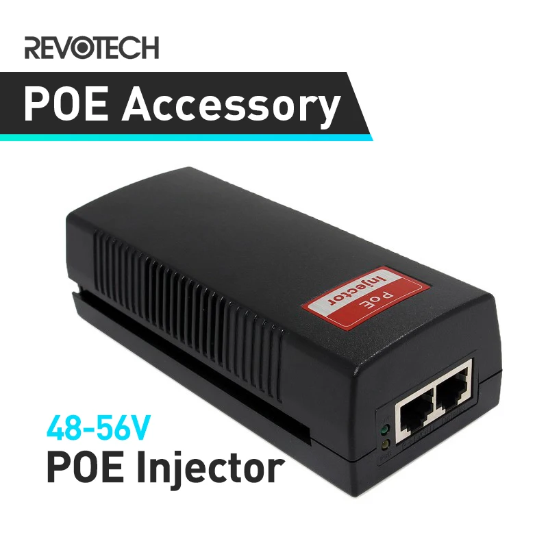 Úplne nový vstup do Injektora 10/100 Mbps výstup 48V-56V 30W MaxPower Dorth Input 100V-240V