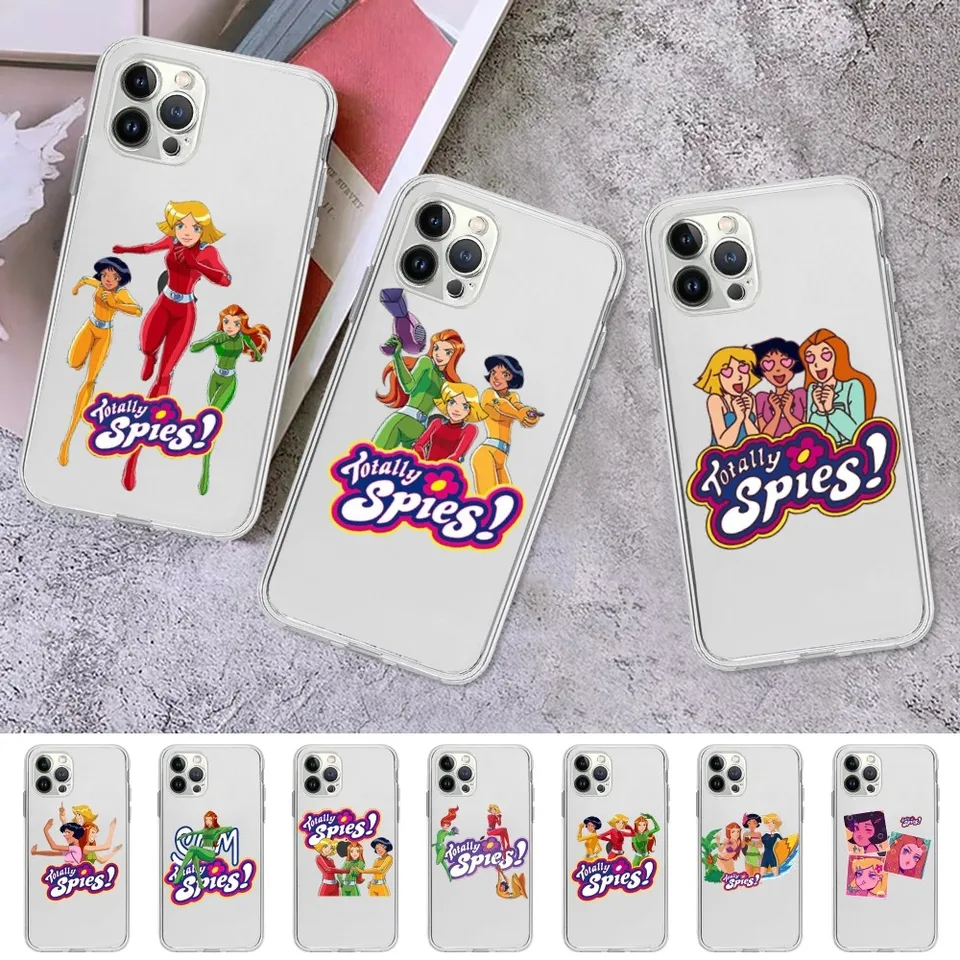 Úplne špionátne puzdro pre iPhone 15 11 12 13 14 Mini Pro Max xr x xs TPU Clear Case pre 8 7 6 plus SE 2020