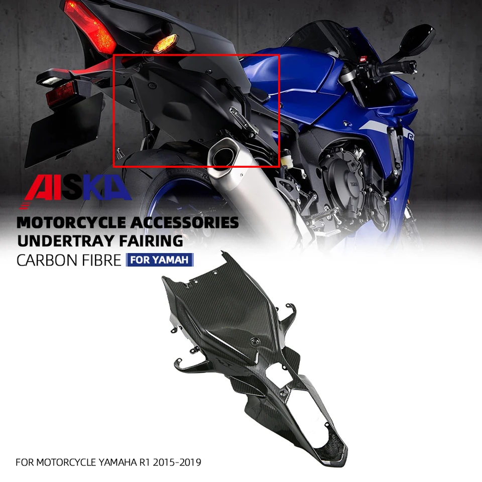Úplné suché čisté uhlíkové vlákno Uskutočnené súpravy motocyklov pre Yamaha R1 R1M 2015 2017 2019 2018 2016 2020 2021 2022 2023