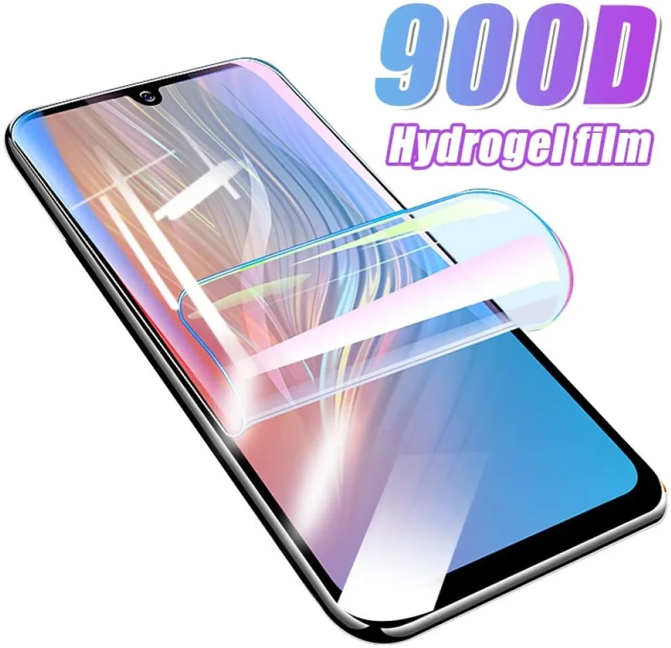 Úplný kryt pre LG V50S G8X ThinQ Screen Protector Hydrogel Film Ochranný film pre LG V 50S G 8X Not Glass