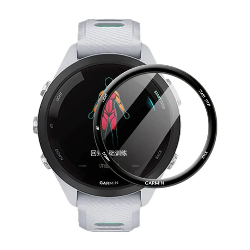 Úplný ochranný film pre Garmin Forerunner 265 265S Fenix ​​7x 7s 7 Chrániče obrazovky Clear TPU Soft Cover 3D Soft Flexibilné