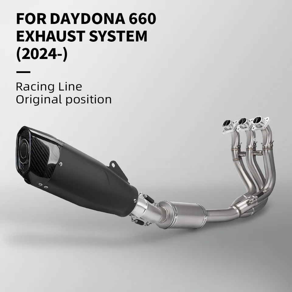 Úplný výfukový systém pre Daytona Daytona 660 2024