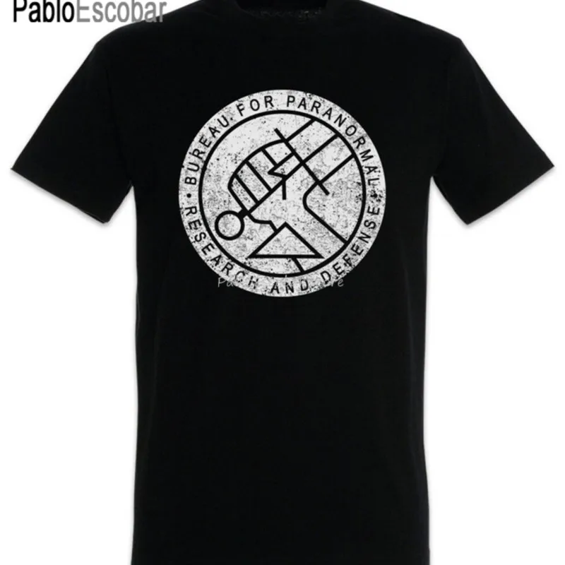 Úrad pre paranormálny výskum a obranu Tričko BPRD-Logo Hellboy Tričko Vysoko kvalitné tričko