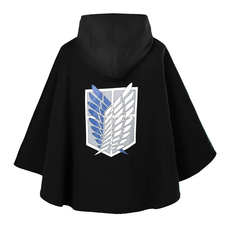 Útok na Titan Plus Cosplay Japan módne anime no Kyojin plášť Cape Cloth Cosplay kostým fantázie rekvizity dvojvrstvový materiál