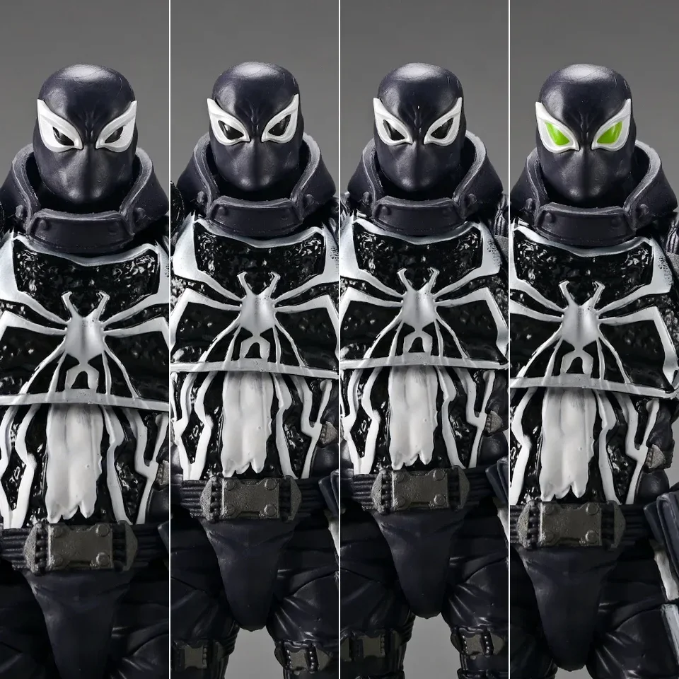 Úžasný agent Yamaguchi Venom Kaiyodo Eugene Thompson Symbiote Deadpool Comics Action Figure Model hračky pre dospelé deti darček
