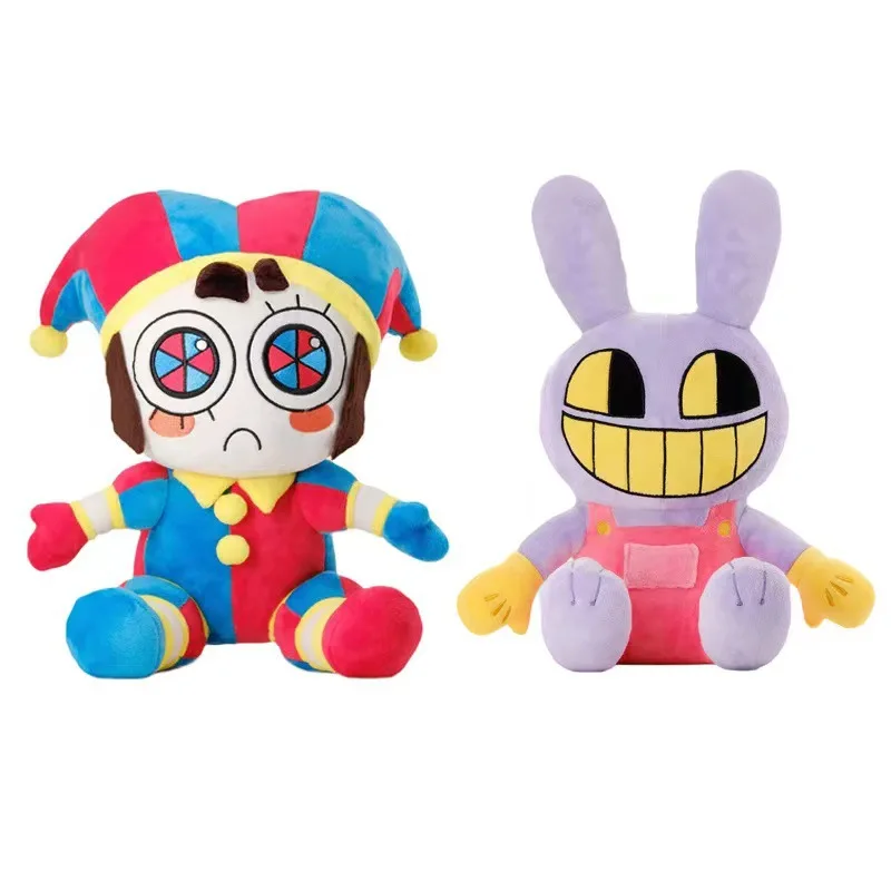 Úžasný digitálny cirkusový plyšový kreslený kreslený plyšový hračky Divadlo Rabbit Doll Hračky Detské deti vianočné detské darčeky