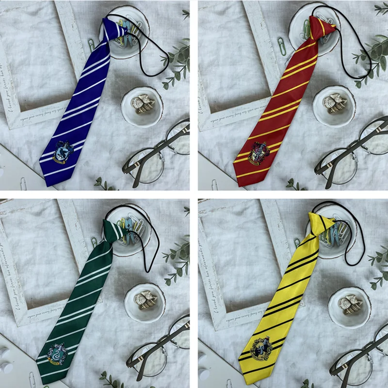 Čarodejnícka akadémia DETI Stripe kravata Harris cosplay kúzla Školské kostýmy doplnky Boys Dievčatá krava