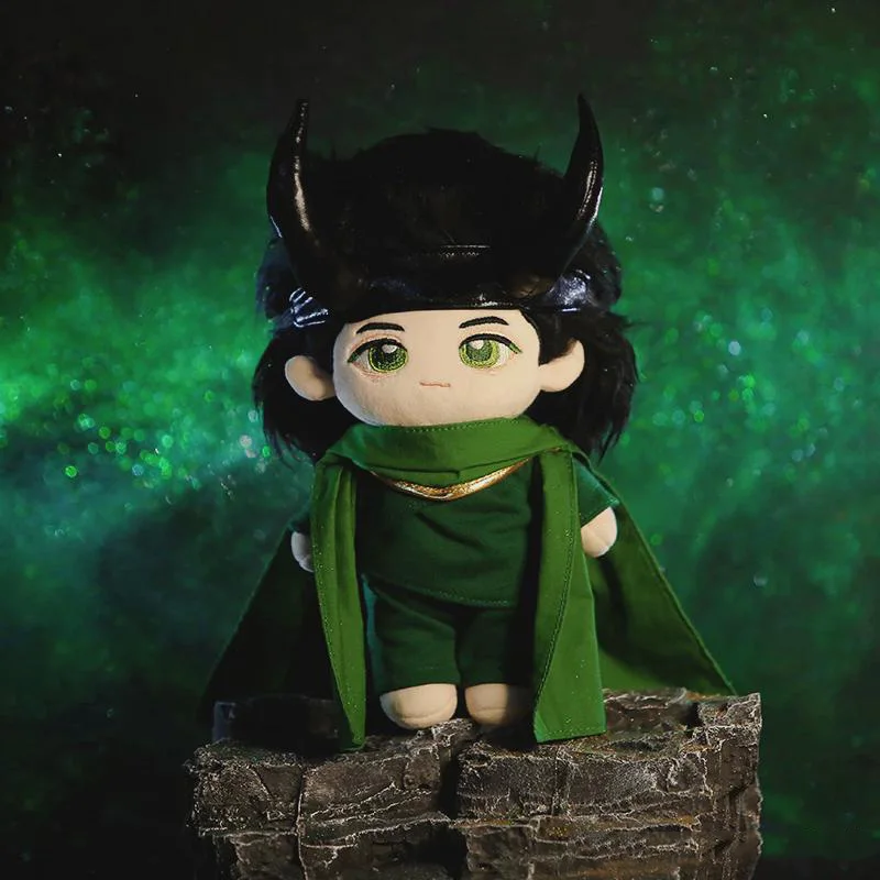 Časová variácia Správa príbeh God 20 cm Marvel Anime figuár Loki bavlna bábika Loki plyšové hračky Marvel obvodový obvodový darček