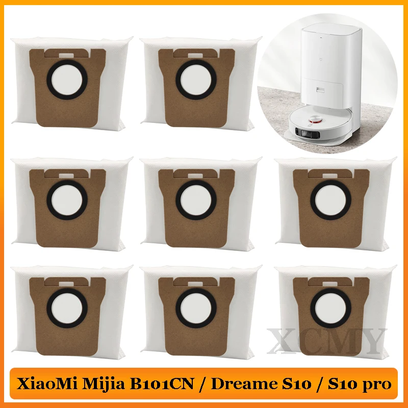 Časti vrecka na prach pre Xiaomi Mijia Omni Robot vysávač B101CN / Dreame S10 / S10 Pro Dust Box Dust Bin Bin Tack Accessorie Accessorie