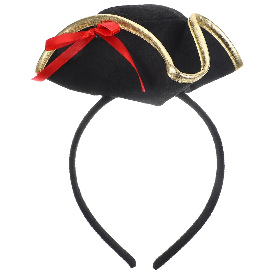 Čelenka večierky Hair Hoop Halloween Pirate Hat Halloween Party čelenky príslušenstvo Kostý vlasové príslušenstvo pre maškarádu