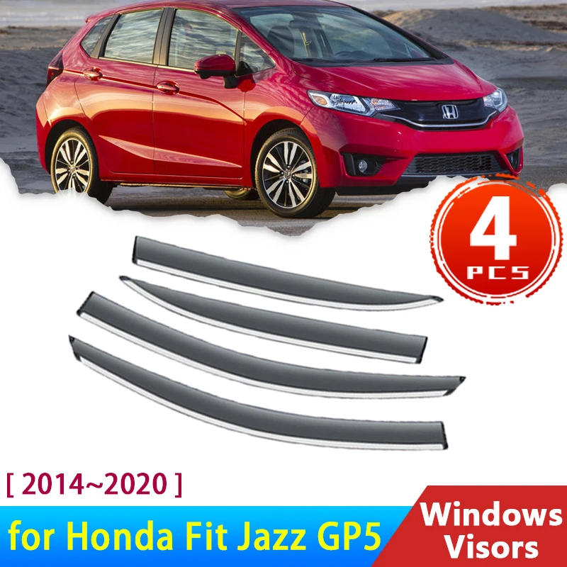 Čelné sklo pre Honda Fit Jazz GP5 GP1 GK5 3 2014 ~ 2020 2018 Doplnky DEFLECTORY STRÁNKA AUTOBNÉ ODPADOVÉ ORIKOVÉ OBLASTI DÁROVÝCH