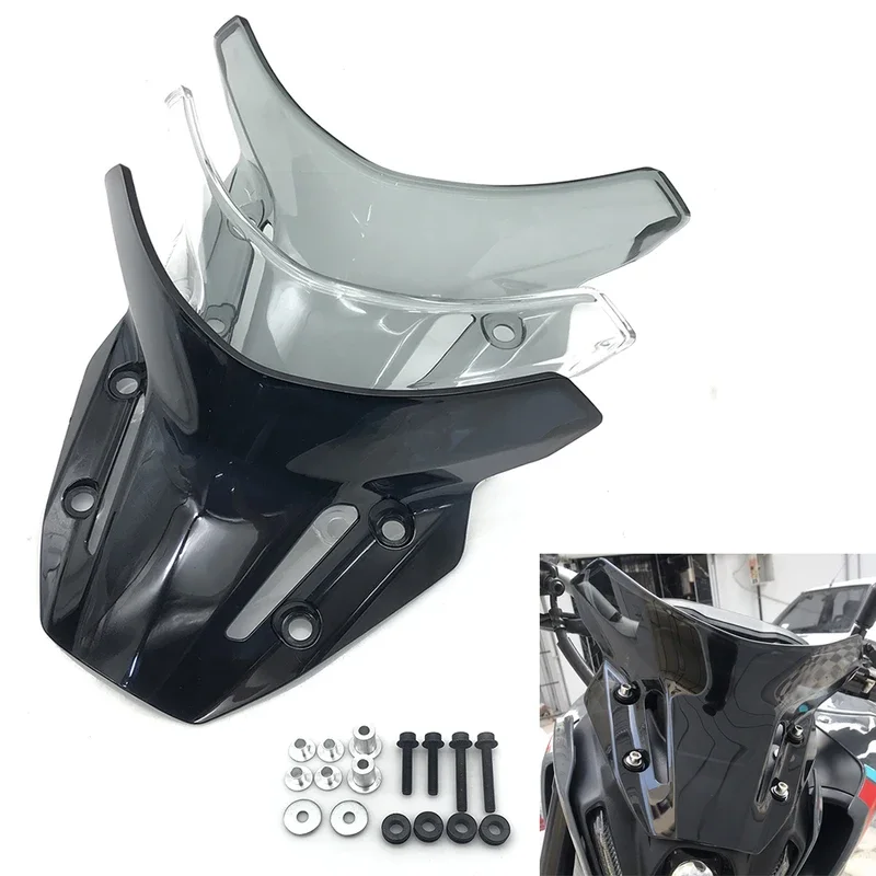Čelné sklo pre Yamaha MT-09 FZ-09 MT09 FZ09 2021 2022 2023