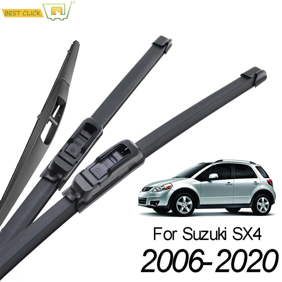 Čelné čepele pre čelné skla pre auto pre Suzuki SX4 /SX4 S-Cross predné zadné okno 2006 2008 2008 2009 2010 2011 2011 2012 2013 2014 2014 2015