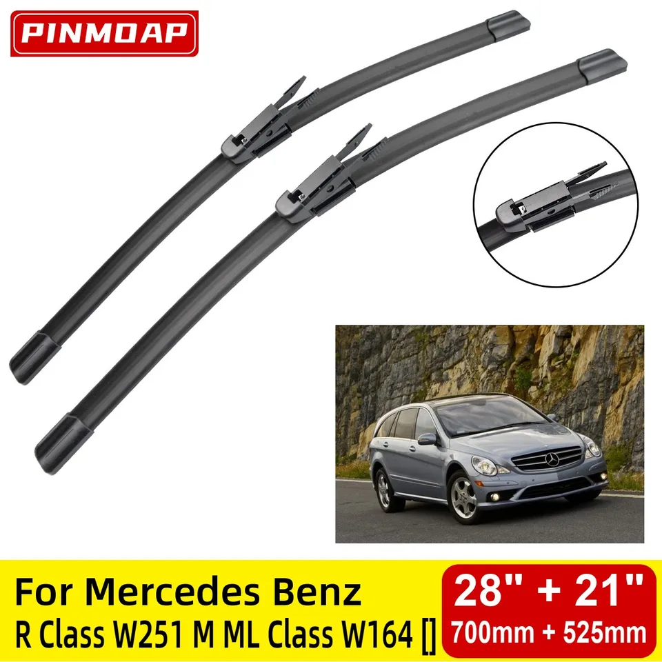 Čepele predného stierača pre Mercedes Benz R Class W251 M ml triedy W164 čelné sklo okna 28 