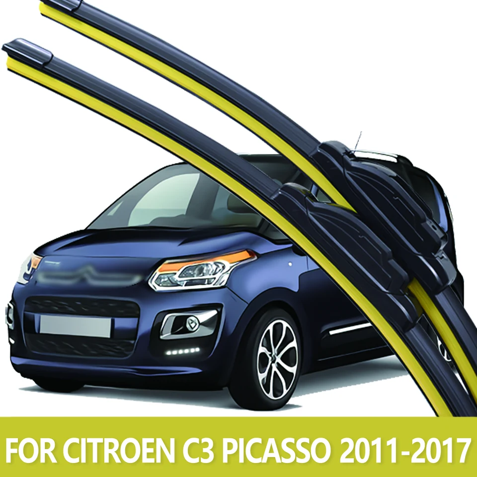 Čepele stieračov čelného skla pre Citroen C3 Picasso 2011 - 2017 2ks