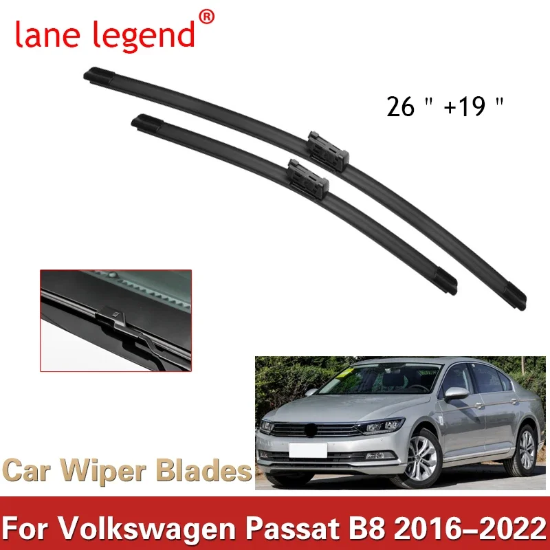 Čepeľ na čepeľ automobilu čepele čelné sklo čepele čepele Automatické príslušenstvo pre Volkswagen Passat B8 26 
