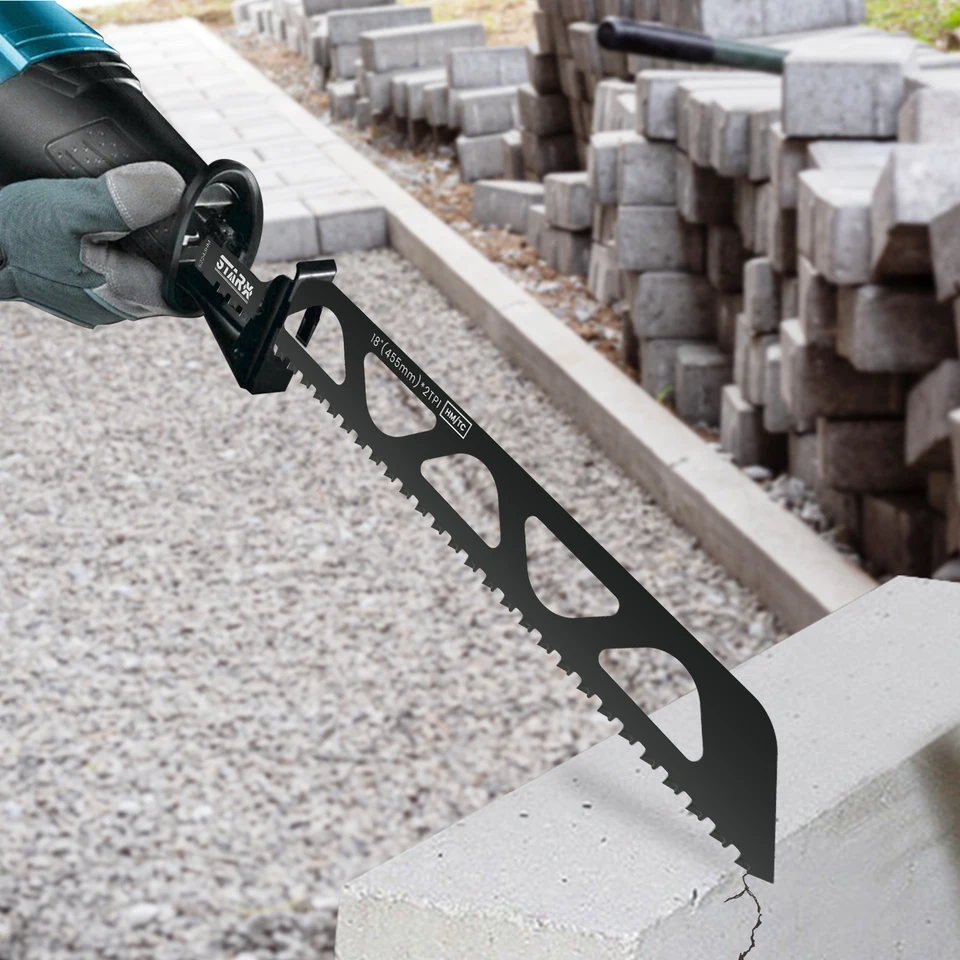 Čepeľ pre recipročnú pílu 9,45/12 palca karbidová oceľová píla Blade Sharp Masonry Sabre Carbide Saw Blade S1243HM/S1543HM 2023