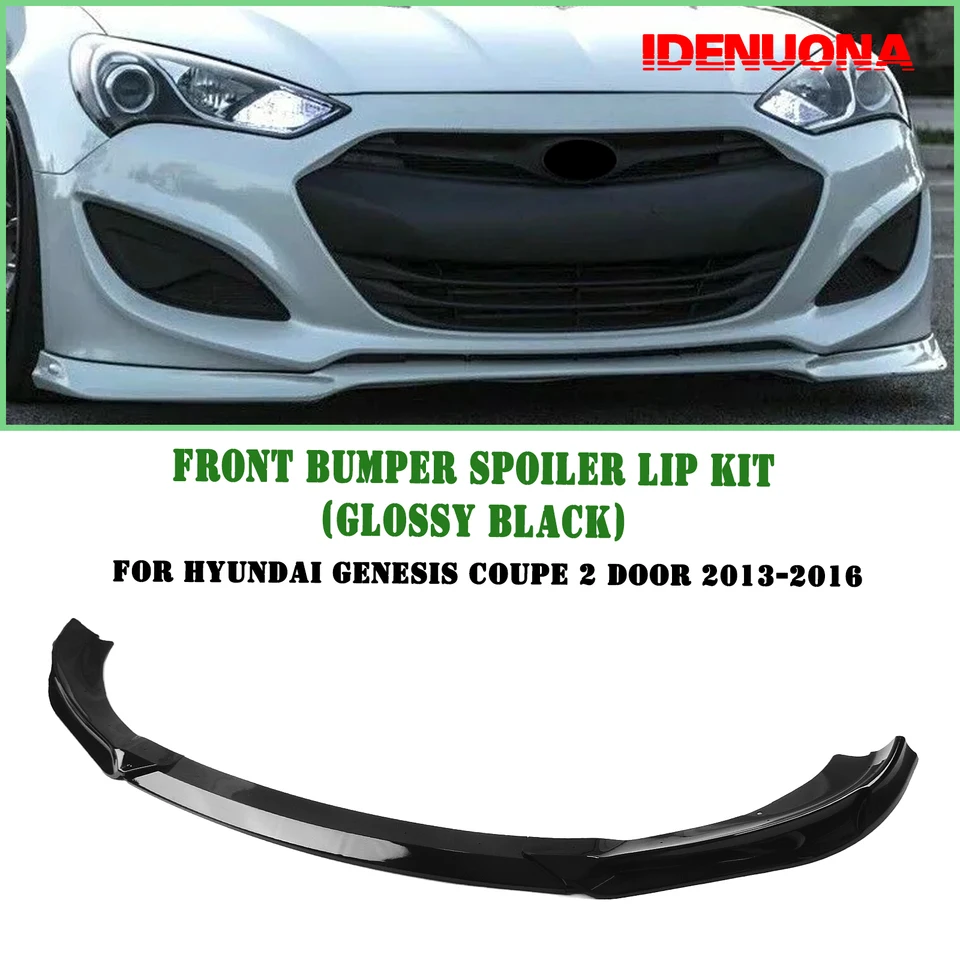 Čepeľ splitter na pery automobilu pre Hyundai Genesis Coupe 2 Door 2013-2016