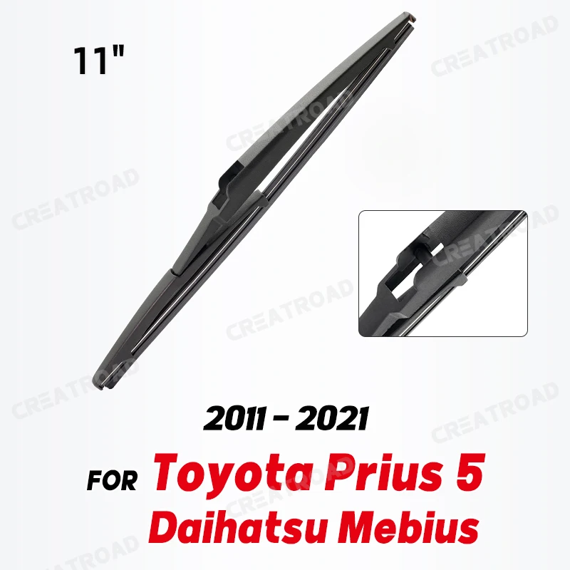 Čepeľ zadného stierača pre toyota Prius V α +Daihatsu Mebius 2011 - 2021 Černé sklo čelného skla chvost
