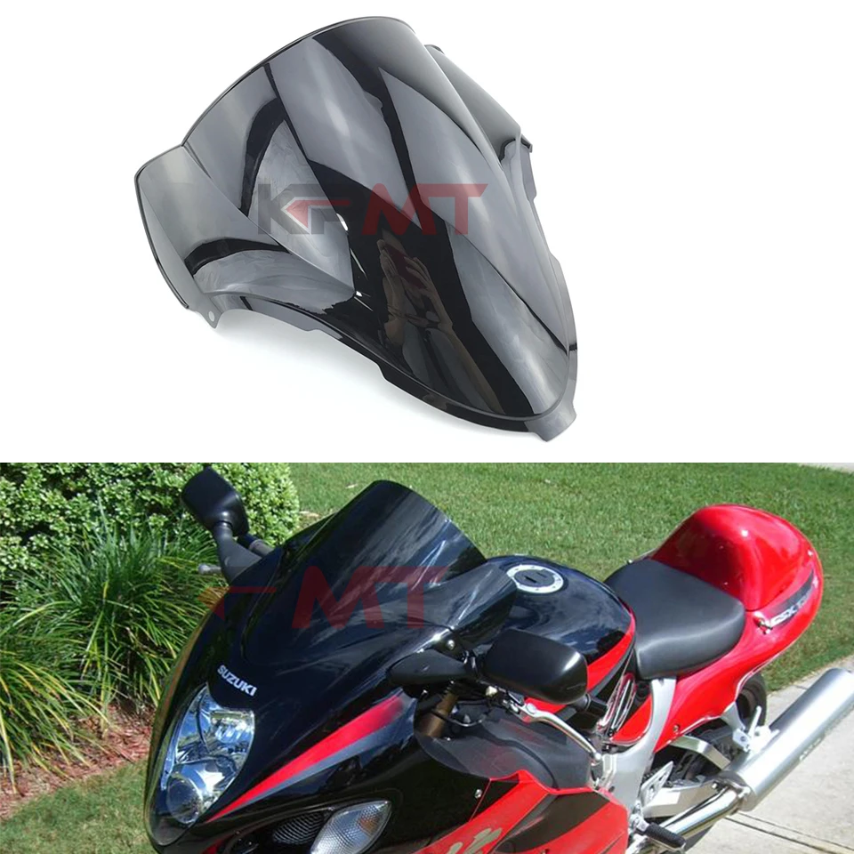 Černé sklo motocyklov pre Suzuki Hayabusa GSX1300R GSX 1300 R 1999 2000 2001 2002 2003 2004 2005 2006 2007 2007