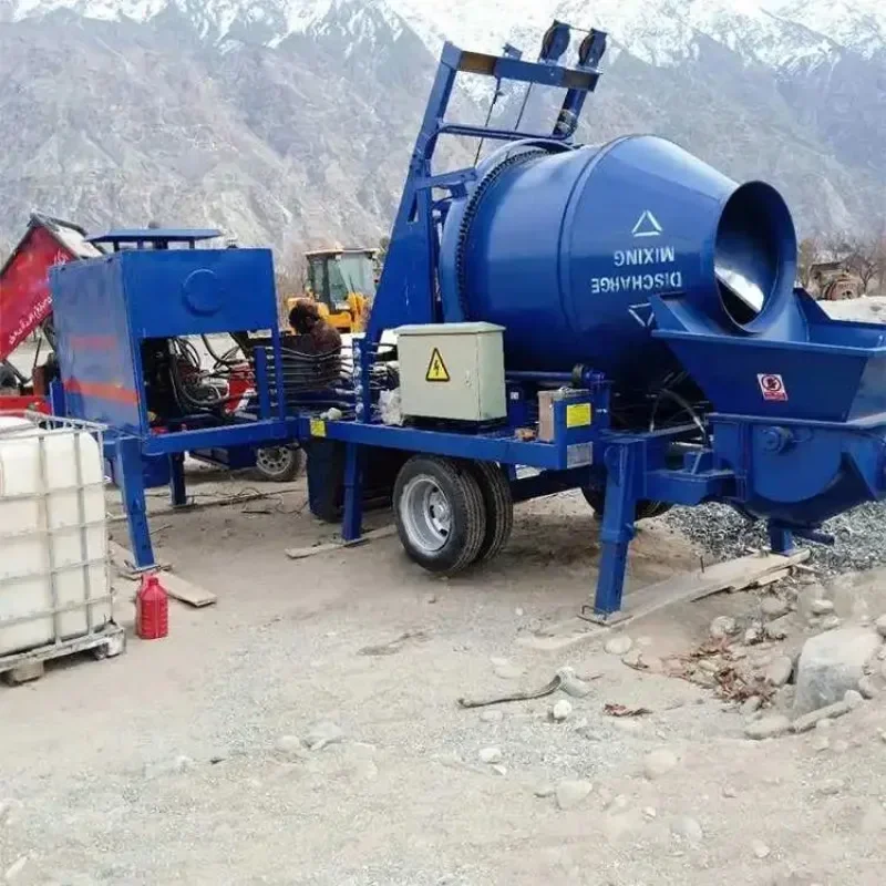 Čerpadlo betónového mixéra 30 m3/h Vysoko kvalitné prenosné cementové betónové čerpadlo Cena v Pakistane