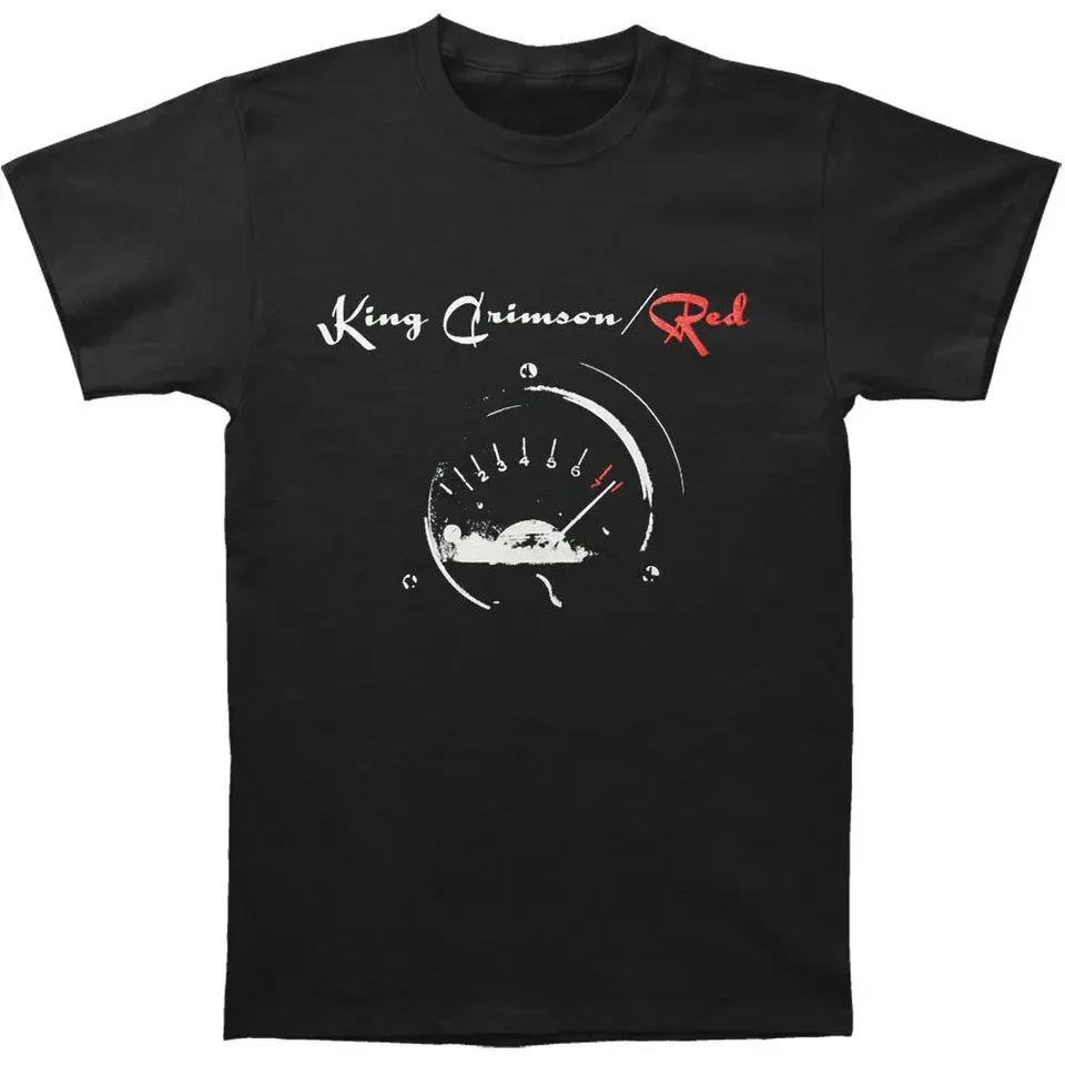 Červená na štandardnej indikácii Funny tachometer Tričko 100% bavlna O-krk letný krátky rukáv Castry Mens Tričko S-3XL