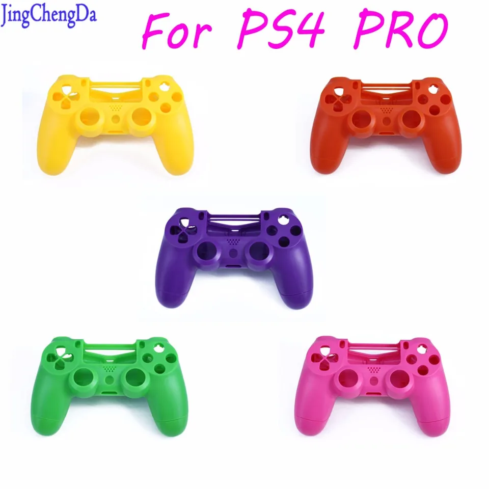 Červená čierna zelená plastová plastová horná obalová krytka puzdra pre puzdro pre PS4 Pro Controller JDS 040 JDM-040