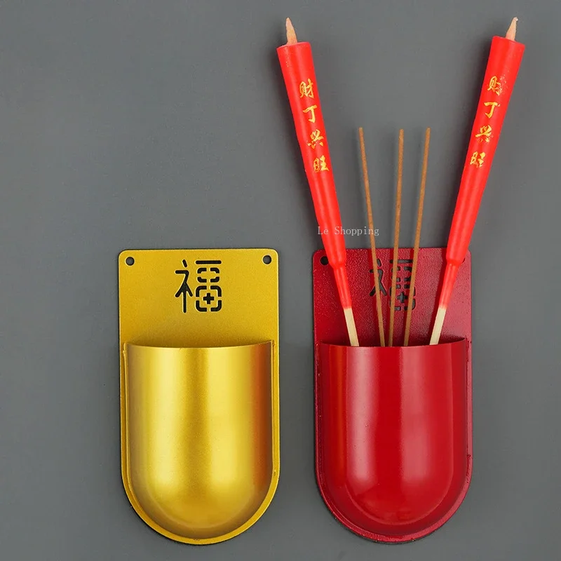 Červená/žltá stena zavesenie kadidla Horák/Cenzer Stand Domácnosť Joss Stick Valec visiaci krbový kadidlo kadidla Buddha
