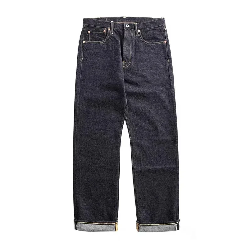 Červené tornádo 47501 Pánske džínsy 1947 Model Pravidelne Fit Straight Nught Selvedge Denim Pants