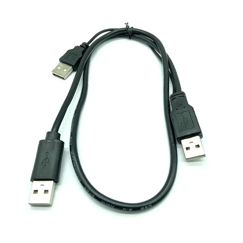 Čierna 70 cm 0,7 m 2ft USB2.0 USB 2.0 Tri typ 3A Mužský HDD DATA DATIC Y KABEL PRE MOBILNÉHO THO DISK HDD