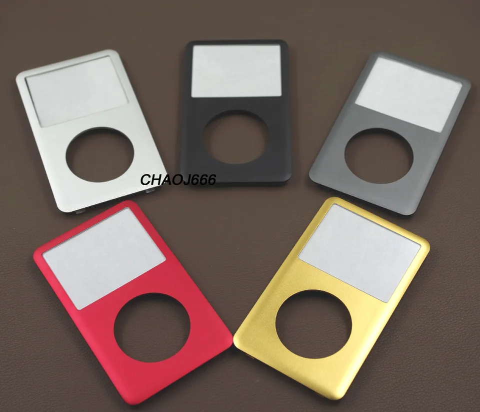 Čierna strieborná šedá šedá zlatá červená predná doska krytu krytu okna pre kryt šošovky pre iPod 6. 7. klasika 80 GB 120 GB 160 GB