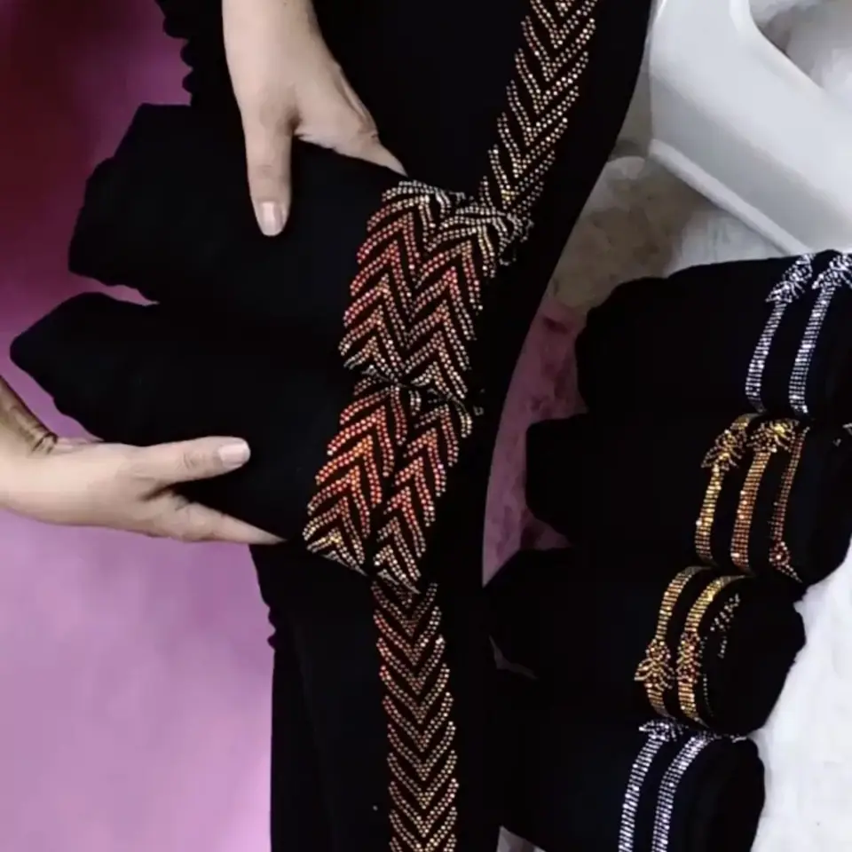Čierne flitry tlač čierne dámske leggings nohavice s vysokým pásom plus nohavice na ceruzku veľkosti