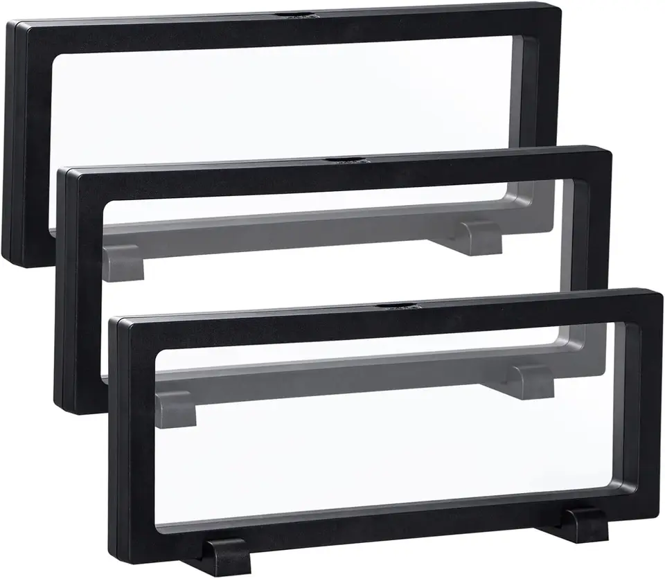 Čierny 3D plávajúci rám, 230x90x20mm, plávajúci ráme